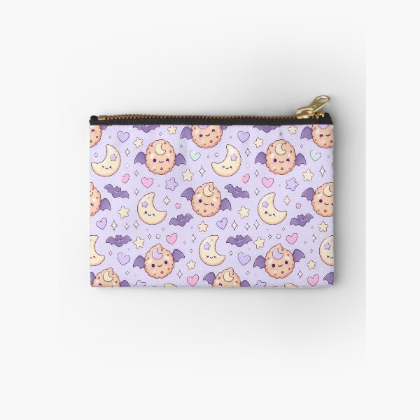 Item preview, Kawaii Bat Moon Cookie Pastel Pattern designed and sold by Soft Berry Studio.