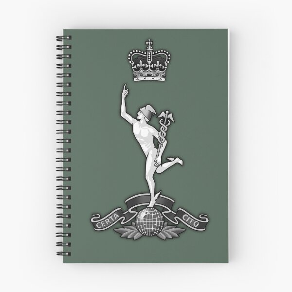 Item preview, Royal Corp of Signals cap badge in black and white designed and sold by Auburn-Art.