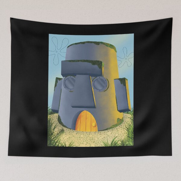 Item preview, Squidwards House designed and sold by KheiroPrints.