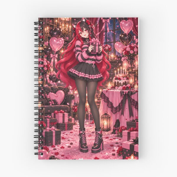 Item preview, Gothic Neko Birthday Girl designed and sold by Revyra Design .