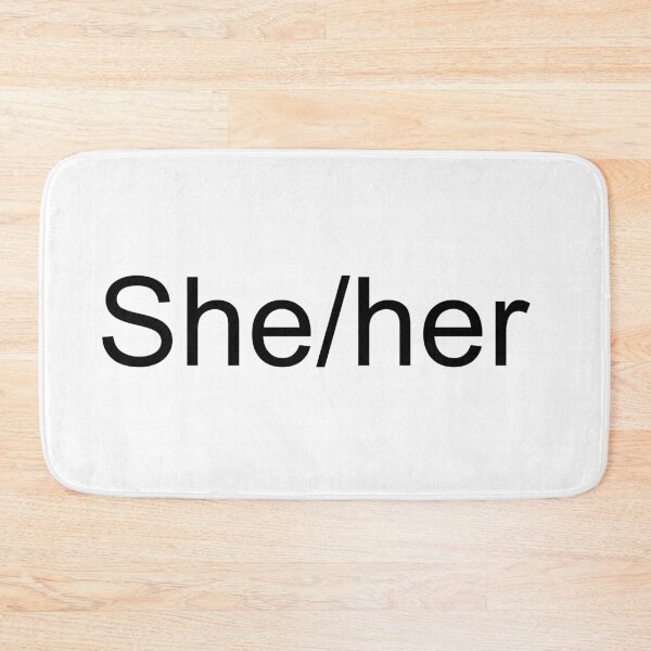 Item preview, Pronouns - She/her designed and sold by AYTFA.