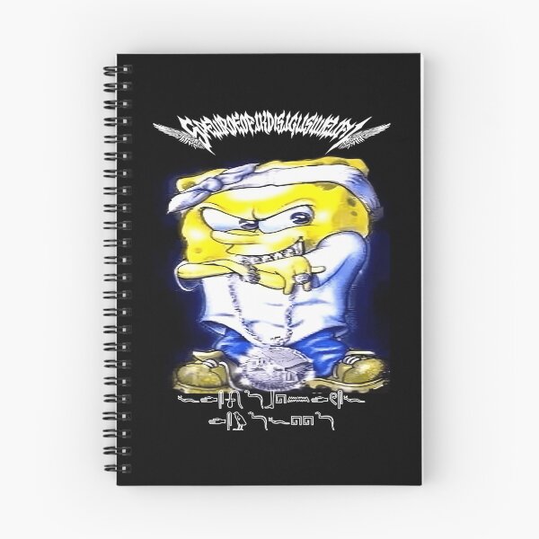 Item preview, Black Metal Spongbob designed and sold by KheiroPrints.