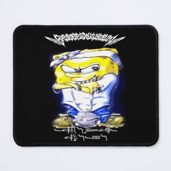 Item preview, Black Metal Spongbob designed and sold by KheiroPrints.