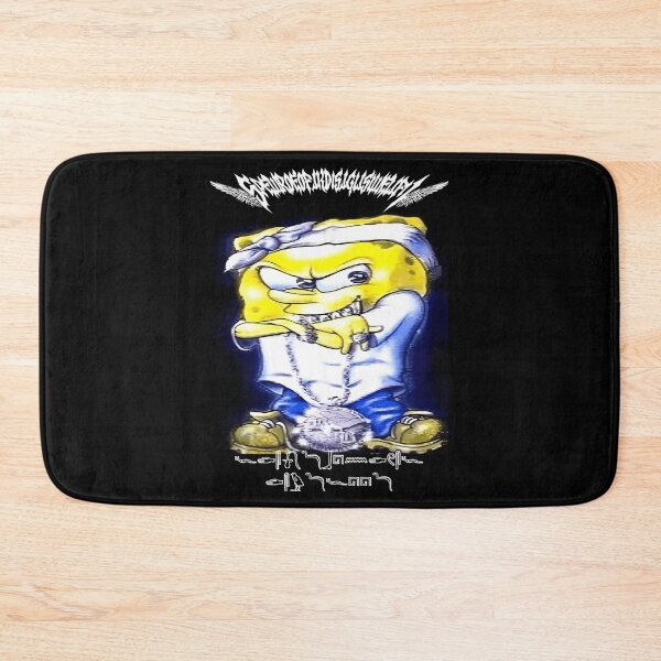 Item preview, Black Metal Spongbob designed and sold by KheiroPrints.