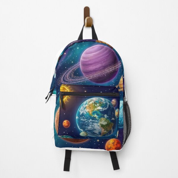 Item preview, Colorful Solar System Planets Space Galaxy Astronomy Art designed and sold by aloksahu123.