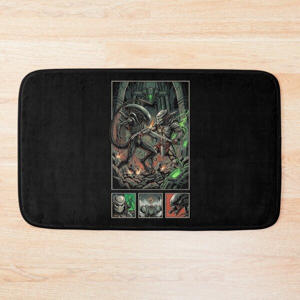 Item preview, Alien Vs Predator AVP Xenomorph Cybernetic Hunter Comic Panel Art designed and sold by RatherCreative.