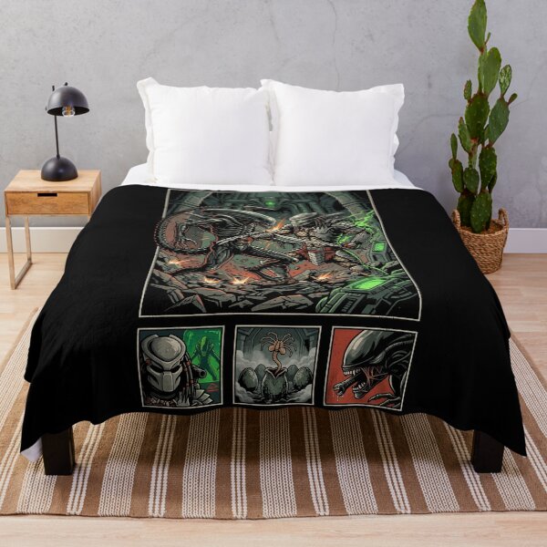 Item preview, Alien Vs Predator AVP Xenomorph Cybernetic Hunter Comic Panel Art designed and sold by RatherCreative.