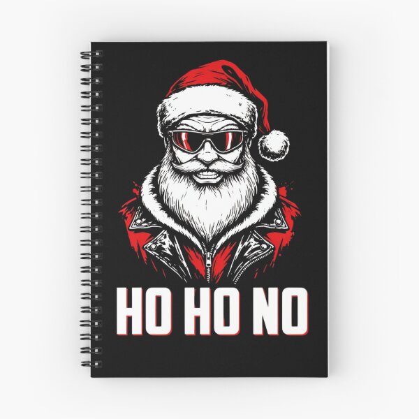 Item preview, Rebellious Santa Ho Ho No - Alternative Dark Christmas designed and sold by wyzin39.