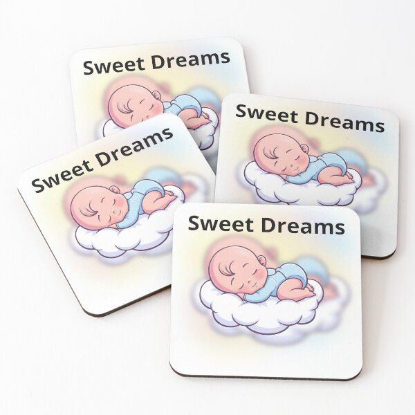 Item preview, Cute Sleeping Baby on Cloud Nursery Watercolor Illustration designed and sold by Jani045.