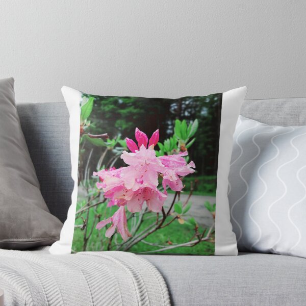 Item preview, Raindrops on Pink Rhododendron Blossoms designed and sold by TaisiasCaptures.