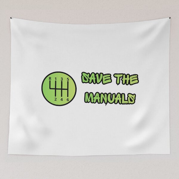 Item preview, Save the manuals green designed and sold by Johns-Cave.