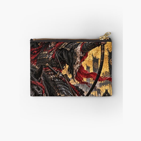 Item preview, Female Samurai Archer on a Black Horse designed and sold by MouradStudio.