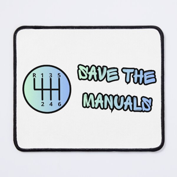 Item preview, Save the manuals blue designed and sold by Johns-Cave.