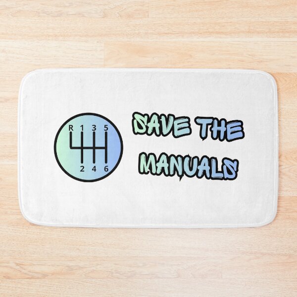 Item preview, Save the manuals blue designed and sold by Johns-Cave.