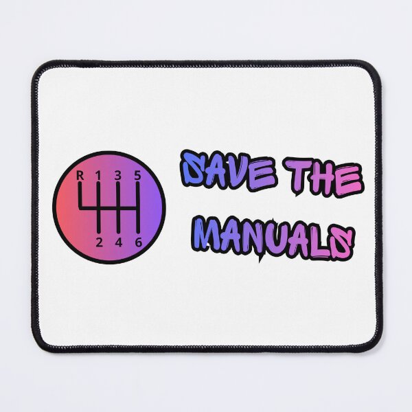 Item preview, Save the manuals pink/blue fade designed and sold by Johns-Cave.