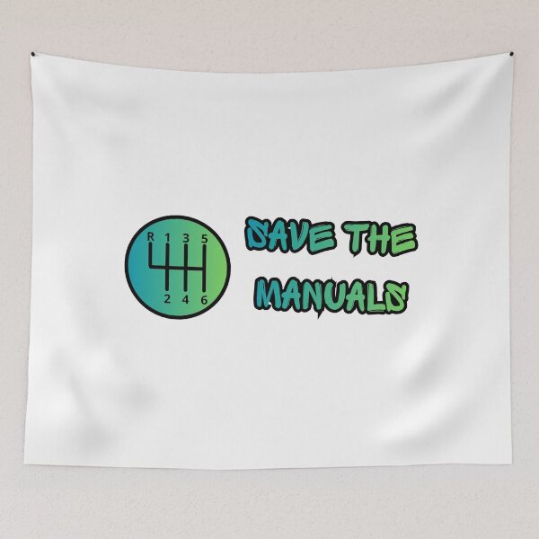 Item preview, Save the manuals dark green designed and sold by Johns-Cave.
