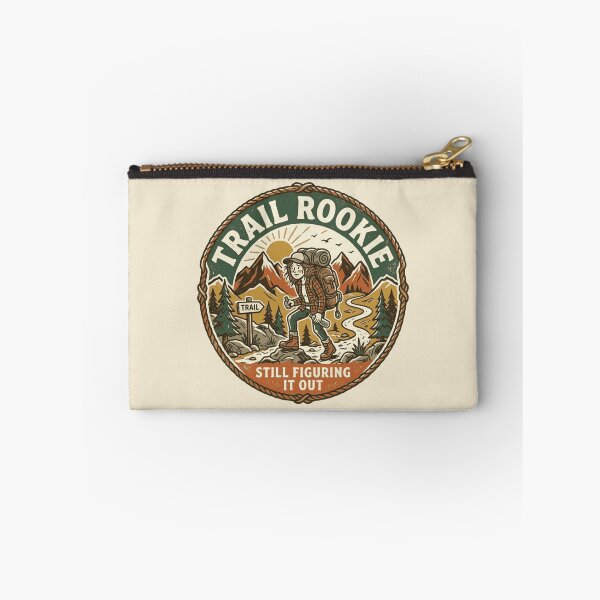 Item preview, Trail Rookie Vintage Hiking Badge designed and sold by JalwaWear.