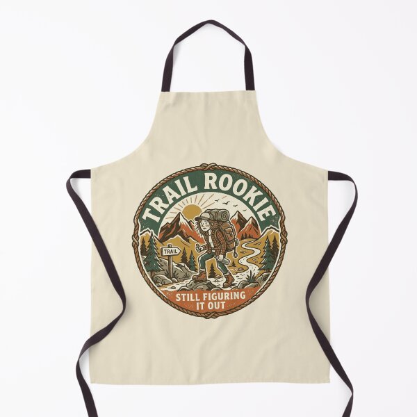 Item preview, Trail Rookie Vintage Hiking Badge designed and sold by JalwaWear.