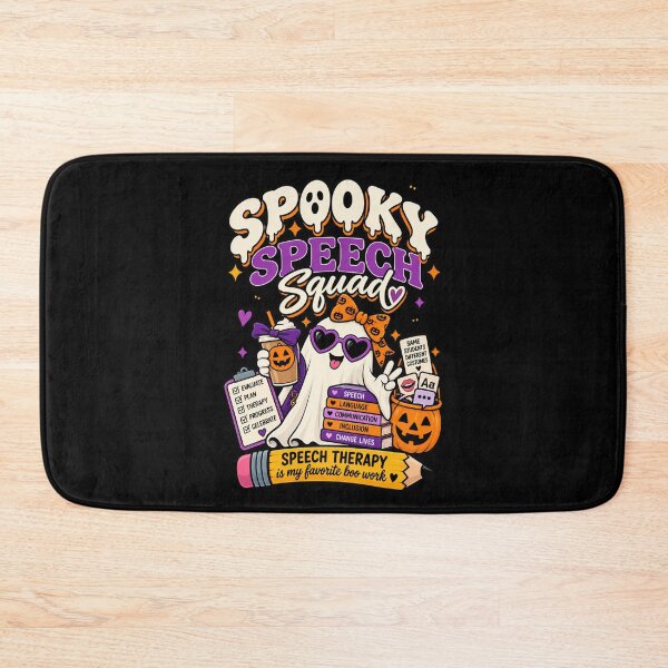 Item preview, Spooky Speech Squad .. Halloween Speech Therapy SLP designed and sold by Ridaelb.