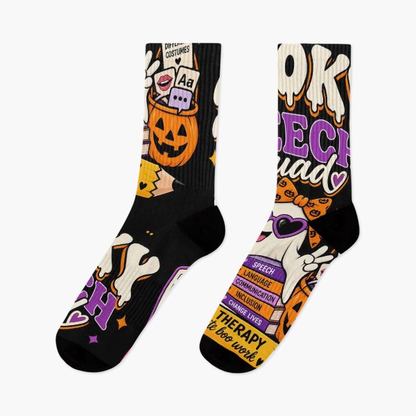Item preview, Spooky Speech Squad .. Halloween Speech Therapy SLP designed and sold by Ridaelb.