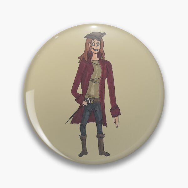 Item preview, Pirate Captain designed and sold by yulia.oneil.art.