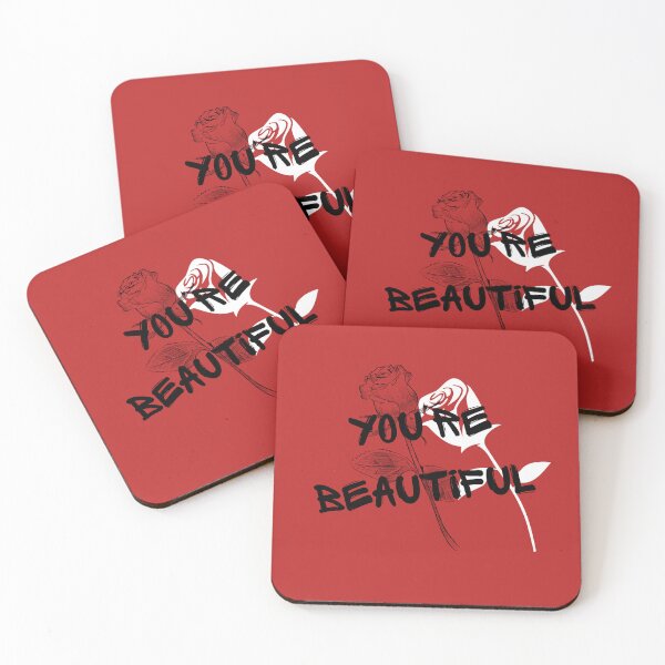 Item preview, You Are Beautiful Rose – Vintage Botanical Floral Typography designed and sold by SS DESIGN 09.