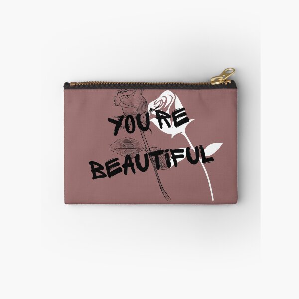Item preview, You Are Beautiful Rose – Vintage Botanical Floral Typography designed and sold by SalinahYahya.