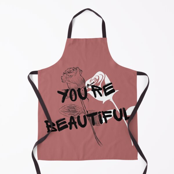 Item preview, You Are Beautiful Rose – Vintage Botanical Floral Typography designed and sold by SS DESIGN 09.