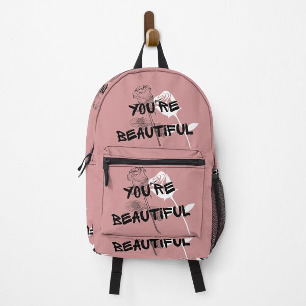 Item preview, You Are Beautiful Rose – Vintage Botanical Floral Typography designed and sold by SalinahYahya.