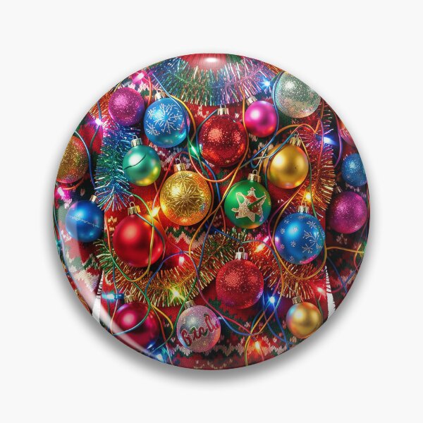 Item preview, Ugly Christmas Sweater F | Cute, Funny Holiday Sticker designed and sold by DigitEclectic.