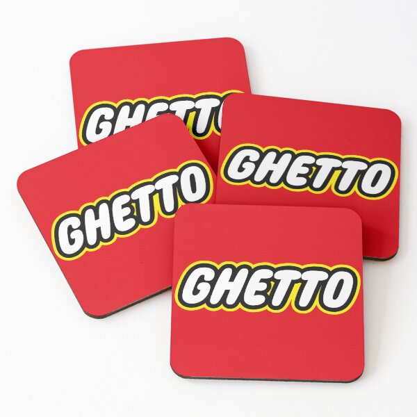 Item preview, GHETTO Brick-Toy Parody – Funny Urban Streetwear Graphic designed and sold by Deviant Logic Design.