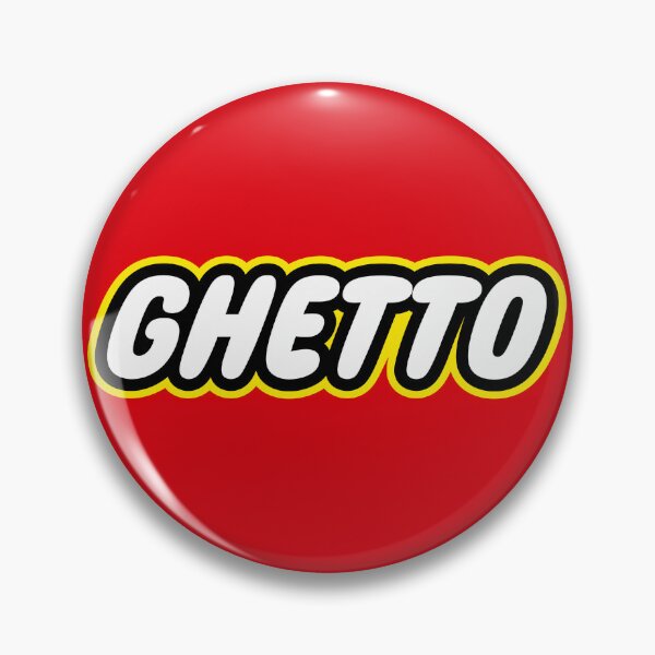 Item preview, GHETTO Brick-Toy Parody – Funny Urban Streetwear Graphic designed and sold by Deviant Logic Design.