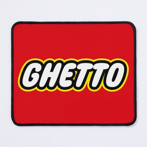 Item preview, GHETTO Brick-Toy Parody – Funny Urban Streetwear Graphic designed and sold by Deviant Logic Design.