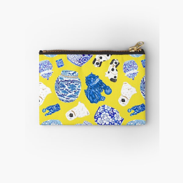 Item preview, Chinoiserie Curiosity Cabinet Canary Yellow designed and sold by YesterdayColl.