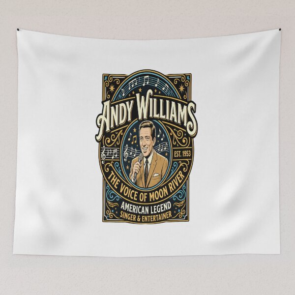 Item preview, andy williams designed and sold by CatLovers Studio.
