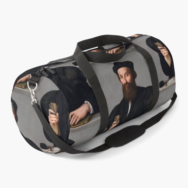 Item preview, Bearded Renaissance Gentleman with Scrolls designed and sold by artofuniverse.