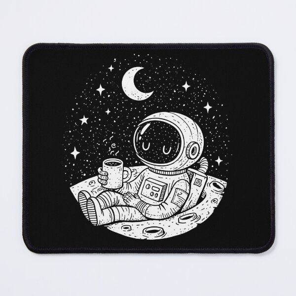 Item preview, Cute Astronaut on Moon designed and sold by folskullyz.