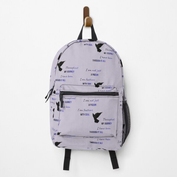 Item preview, Not Just A Pigeon Poem - Animal Advocacy and Rescue, Black Color designed and sold by Julia N.