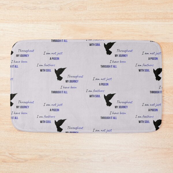 Item preview, Not Just A Pigeon Poem - Animal Advocacy and Rescue, Black Color designed and sold by Julia N.