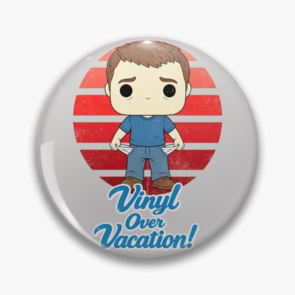 Item preview, Funko Pop Fan Vinyl Over Vacation designed and sold by Presents For The Dead.