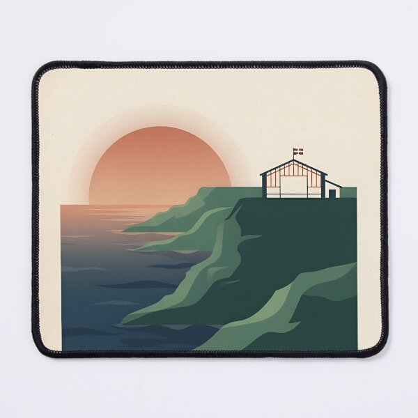 Item preview, Basque Country Vintage Travel Poster - Minimalist Coastal Art Print designed and sold by DuckOddity.