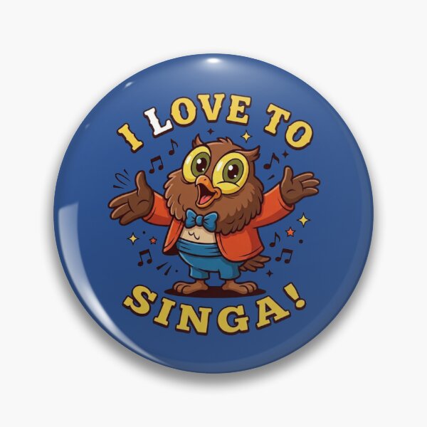 Item preview, Owl Jolson I Love To Singa Vintage Cartoon Art designed and sold by EchoPrint Co..