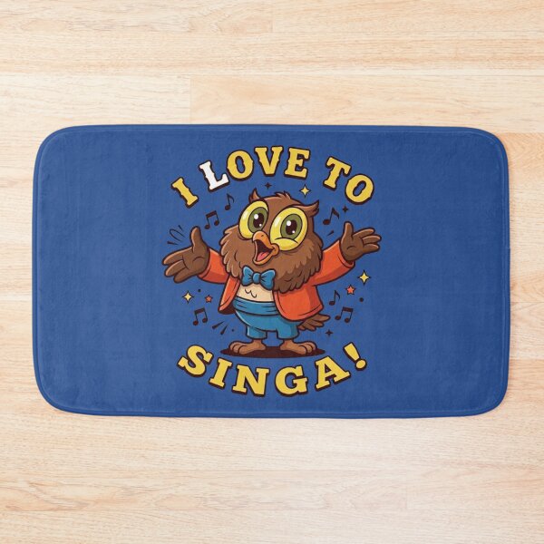 Item preview, Owl Jolson I Love To Singa Vintage Cartoon Art designed and sold by EchoPrint Co..