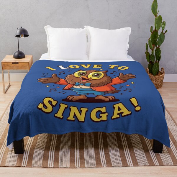 Item preview, Owl Jolson I Love To Singa Vintage Cartoon Art designed and sold by EchoPrint Co..