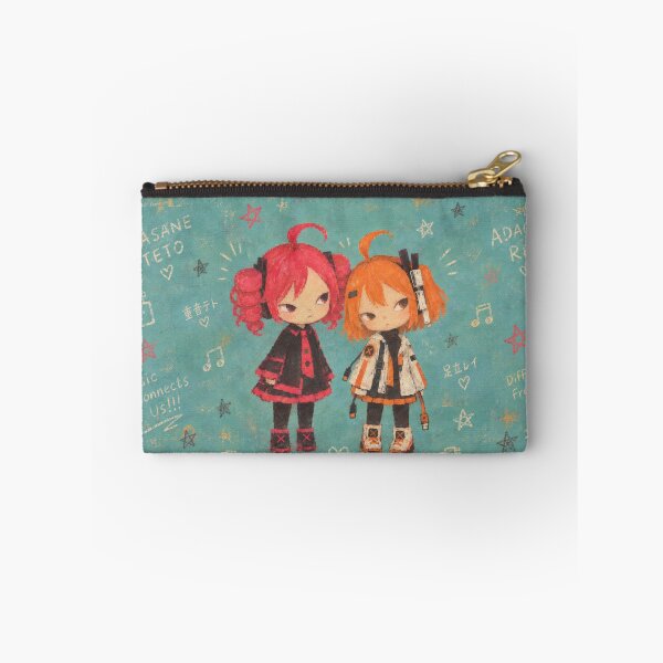 Item preview,     Pink & Orange Japanese pop-art voice-synth designed and sold by LittleInkStudio.