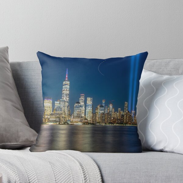 Item preview, New York City Skyline - Manhattan Tribute in Light  designed and sold by DGMaxShop.