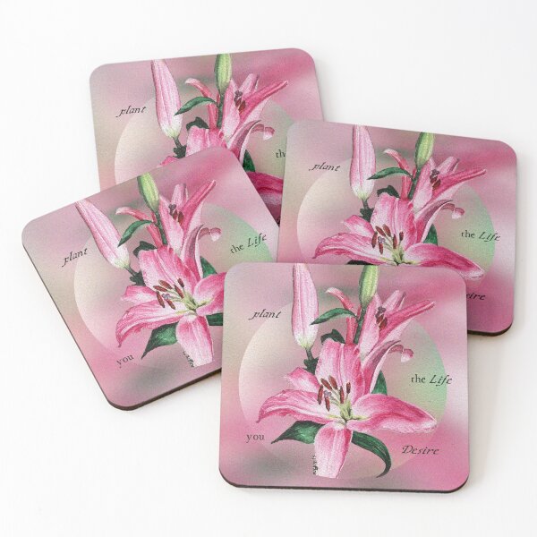 Item preview, PLANT THE LIFE YOU DESIRE FLORAL ART DESIGN designed and sold by existentialcelestial.