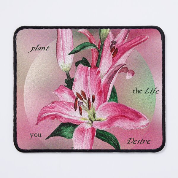 Item preview, PLANT THE LIFE YOU DESIRE FLORAL ART DESIGN designed and sold by existentialcelestial.