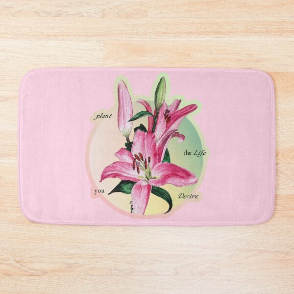 Item preview, PLANT THE LIFE YOU DESIRE FLORAL ART DESIGN designed and sold by existentialcelestial.
