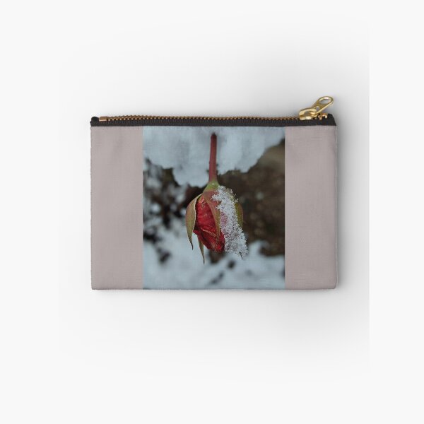 Item preview, Red Rose Coverd in Fresh Winter Snow designed and sold by ObjectAndNature.